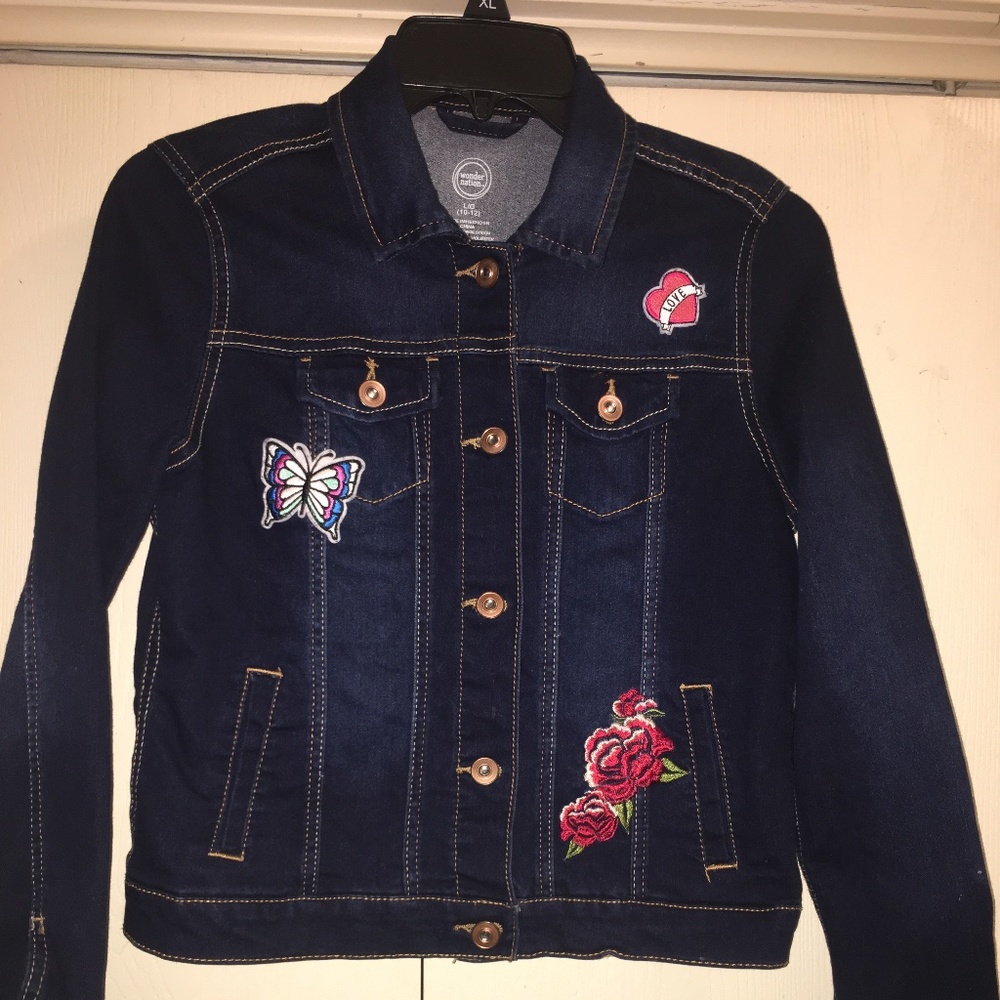 Girl jean jacket